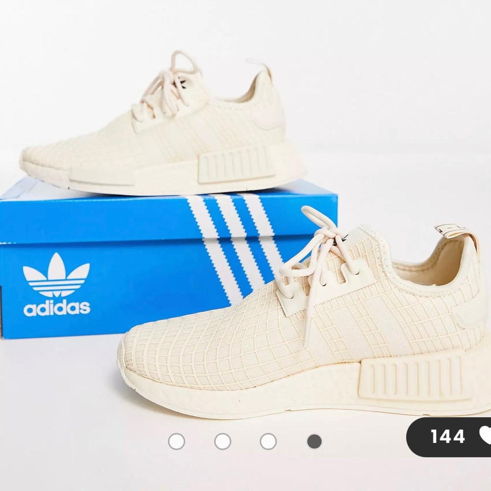 adidas Originals NMD_R1 sneakers in ecru tint